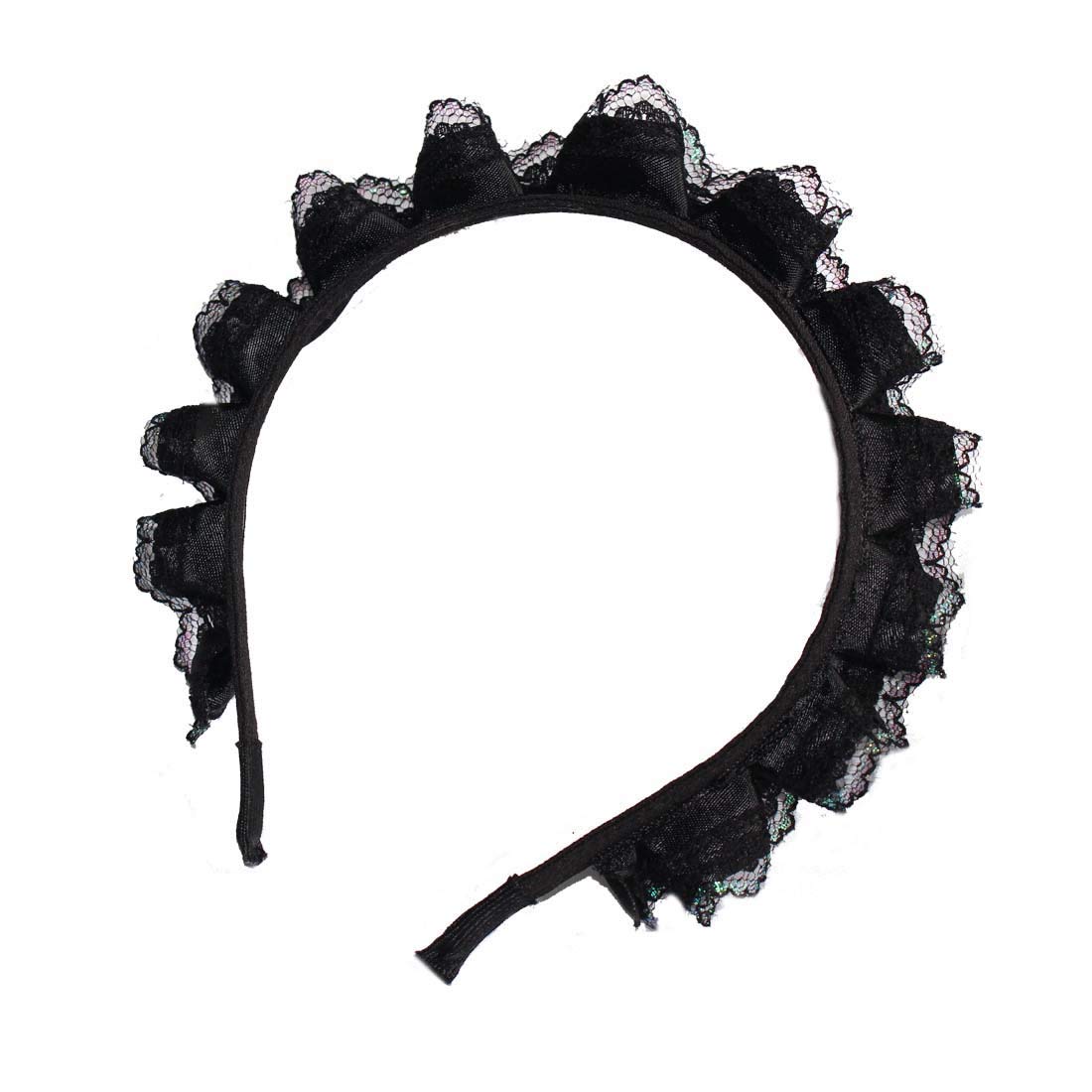 MAYSONG Women's Lolita Maid Cosplay Hair Hoop Gothic Headband