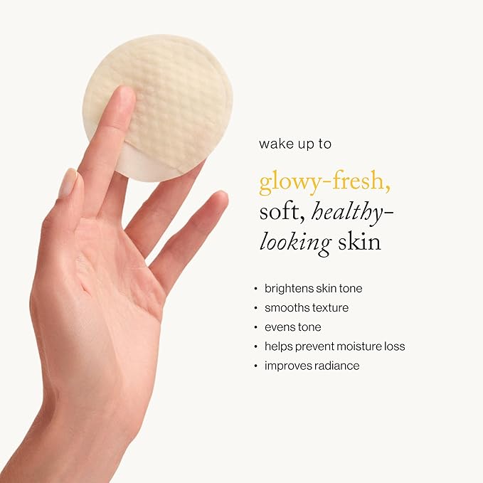 goop Beauty 15% Glycolic Acid Exfoliating Pads | Inspired by a Professional Chemical Peel | Refines & Retexturizes for Glowing Skin | Paraben and Silicone Free | 4 pack