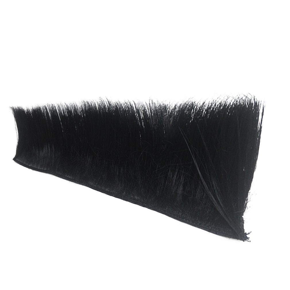 Namecute Skinhead Wig Black Helmet Mohawk Wig Costumes Hairpiece