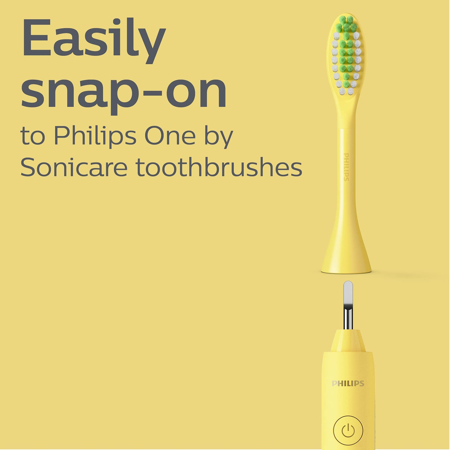 Philips One by Sonicare, 2 Brush Heads, Mango, BH1022/02