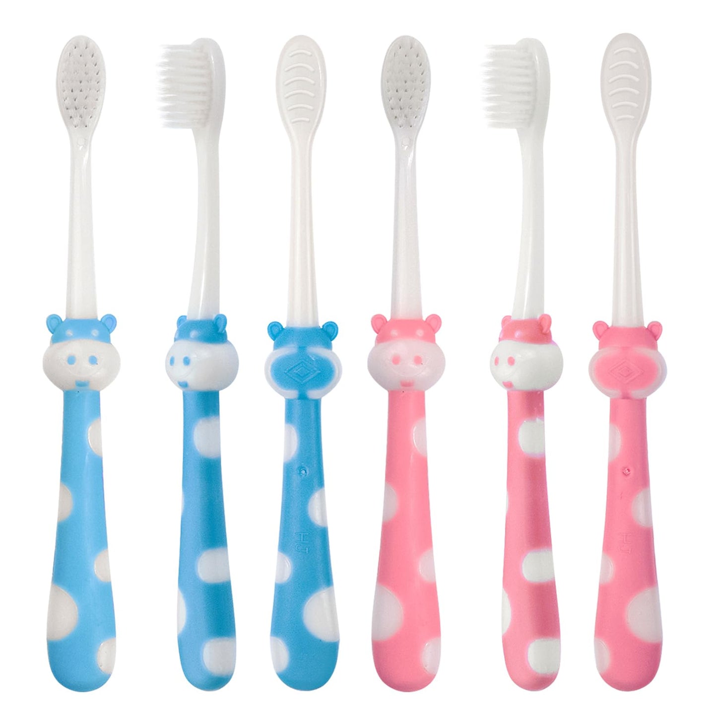Gisdo 200 pcs Disposable Kids Toothbrush Bulk Individually Wrapped, Toddler Toothbrushes for Kid Age 2+ Children Toothbrush Set Soft Bristles Boys Girls Toothbrush