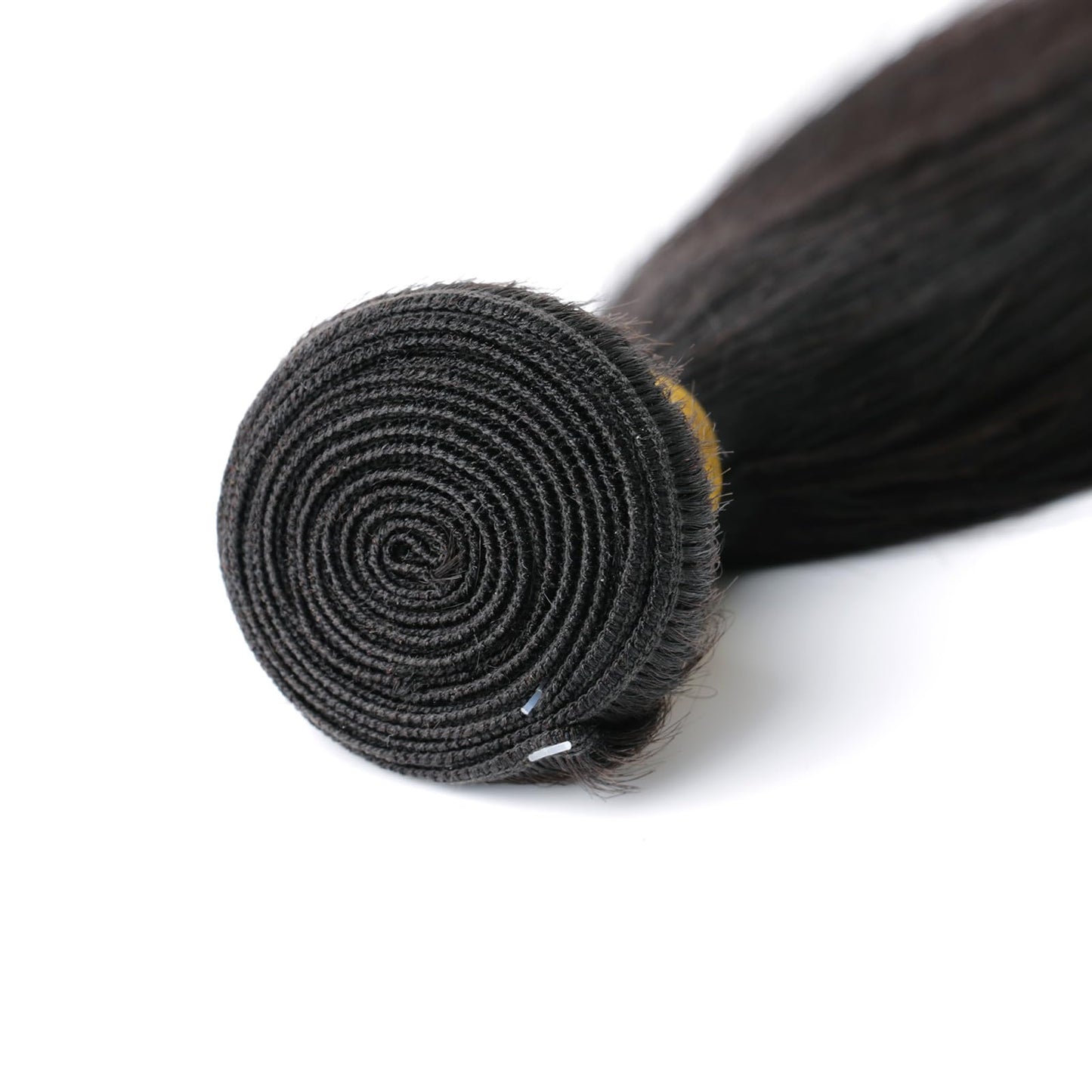 huarisi 22 inch Human Hair Straight Bundle Silky 10A Virgin Remy Straight Human Hair Single Bundles 100% Unprocessed Brazilian Hair Bundles Natural Color for Blaack Women