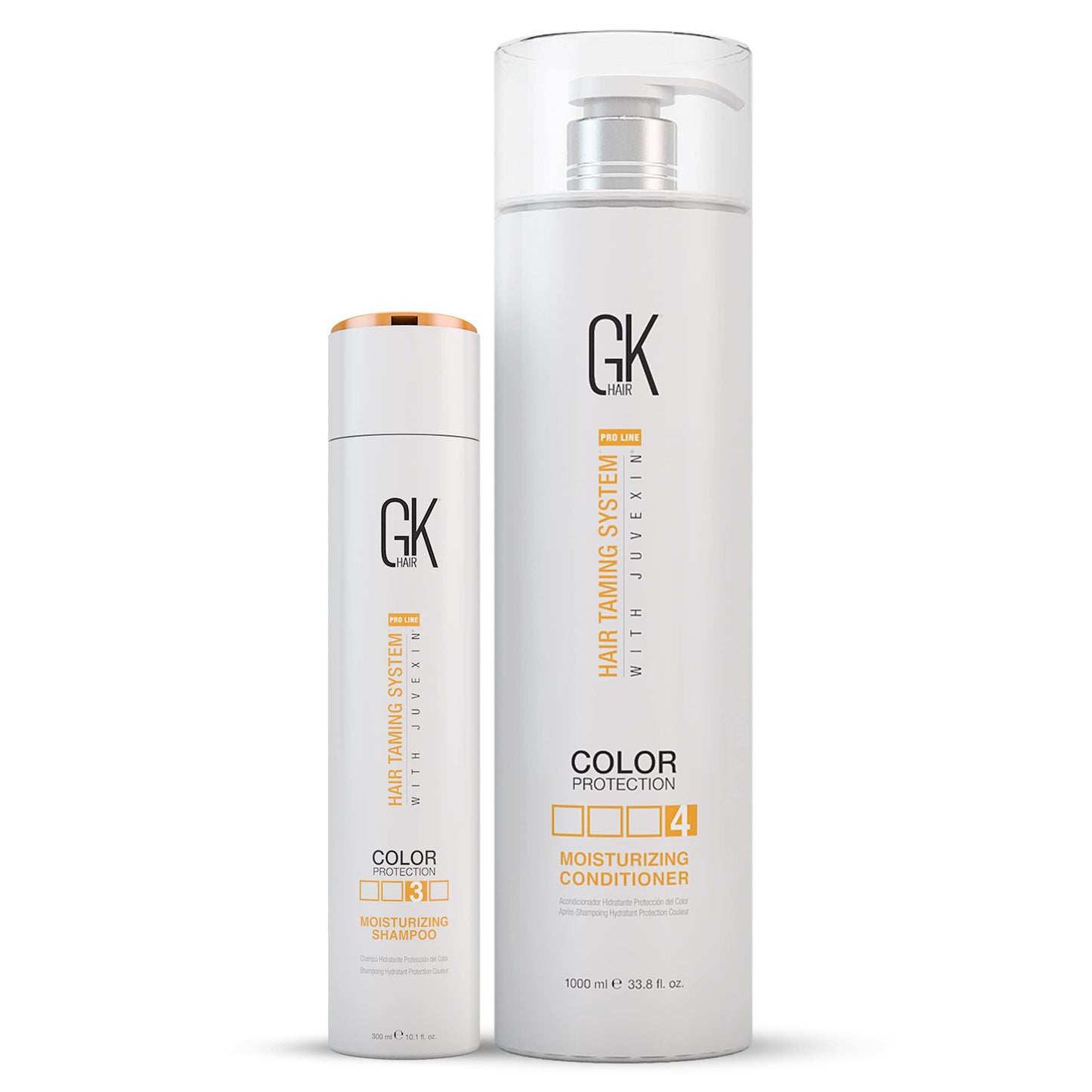 Global Keratin GK Hair Moisturizing Conditioner (33.8 fl.oz/1000ml) - Moisturizing Conditioner (10.1 fl.oz/300ml)
