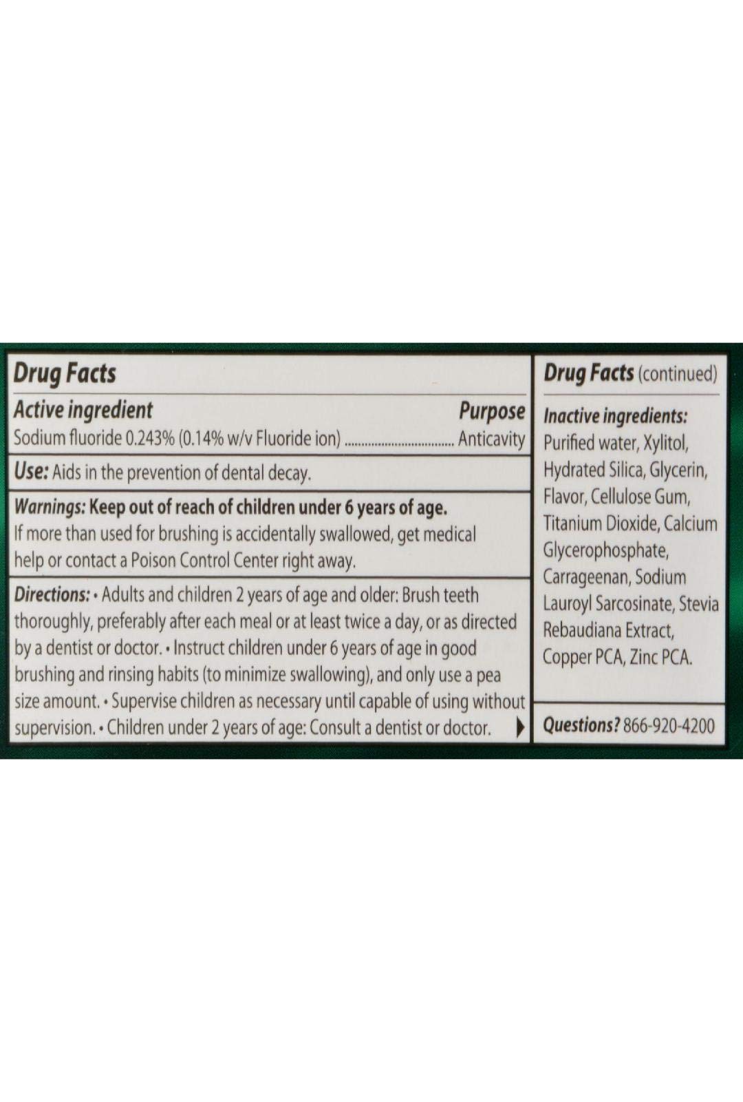 Epic Dental Fluoride and Xylitol Toothpaste, 4.9 Ounce