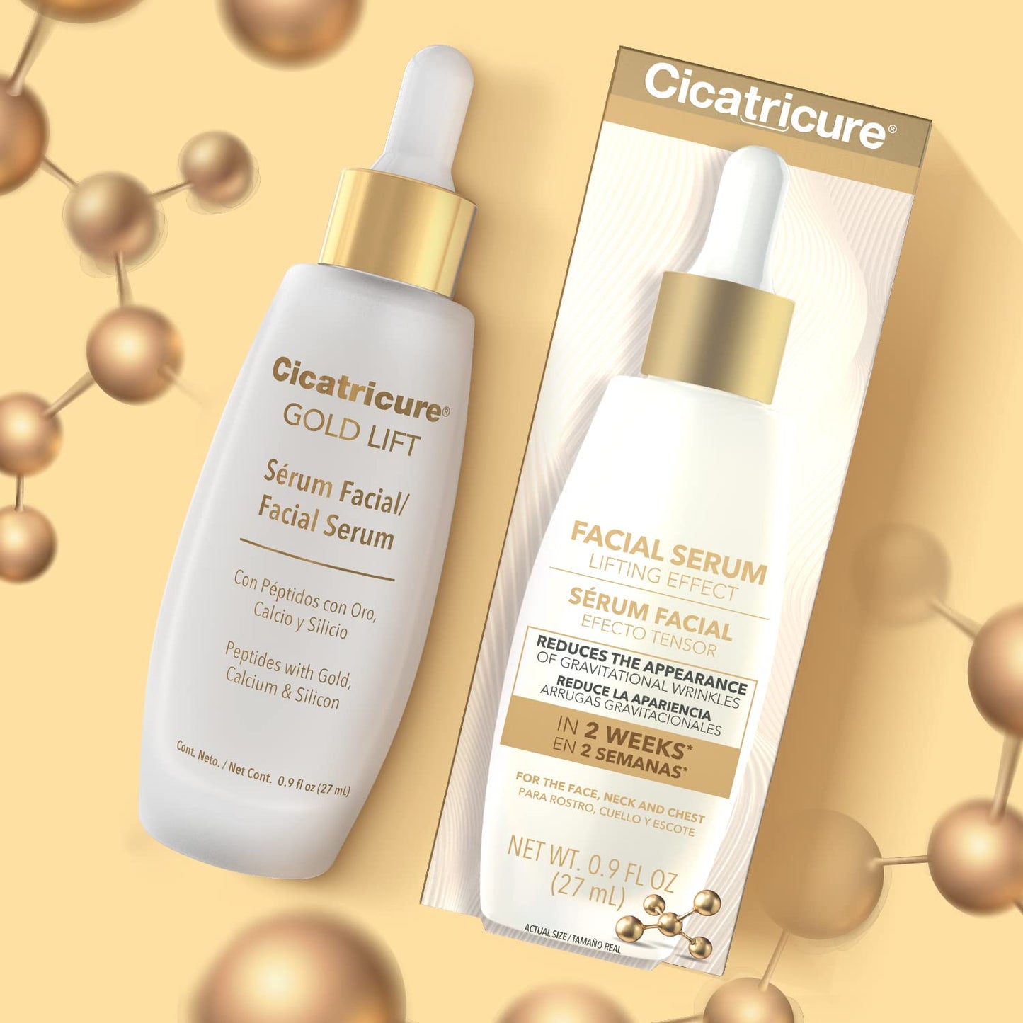 CICATRICURE - GOLD SERUM (PACK OF 3)
