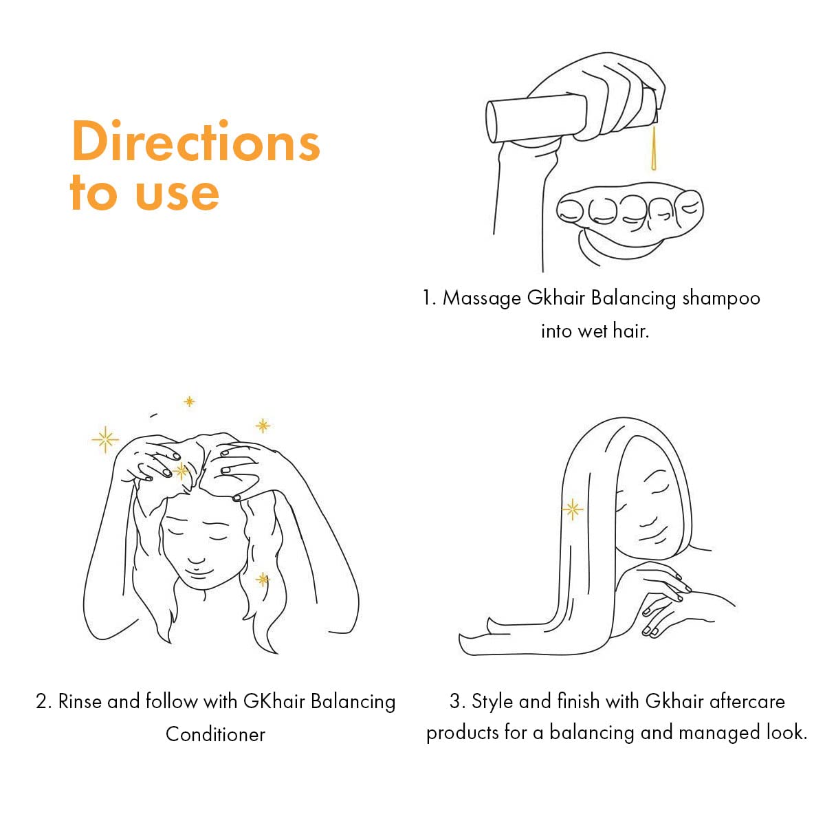 Global Keratin GK Hair Moisturizing Shampoo and Conditioner 300ml Set I Leave in Conditioner Cream 130ml For Detangling Smoothing Strengthening