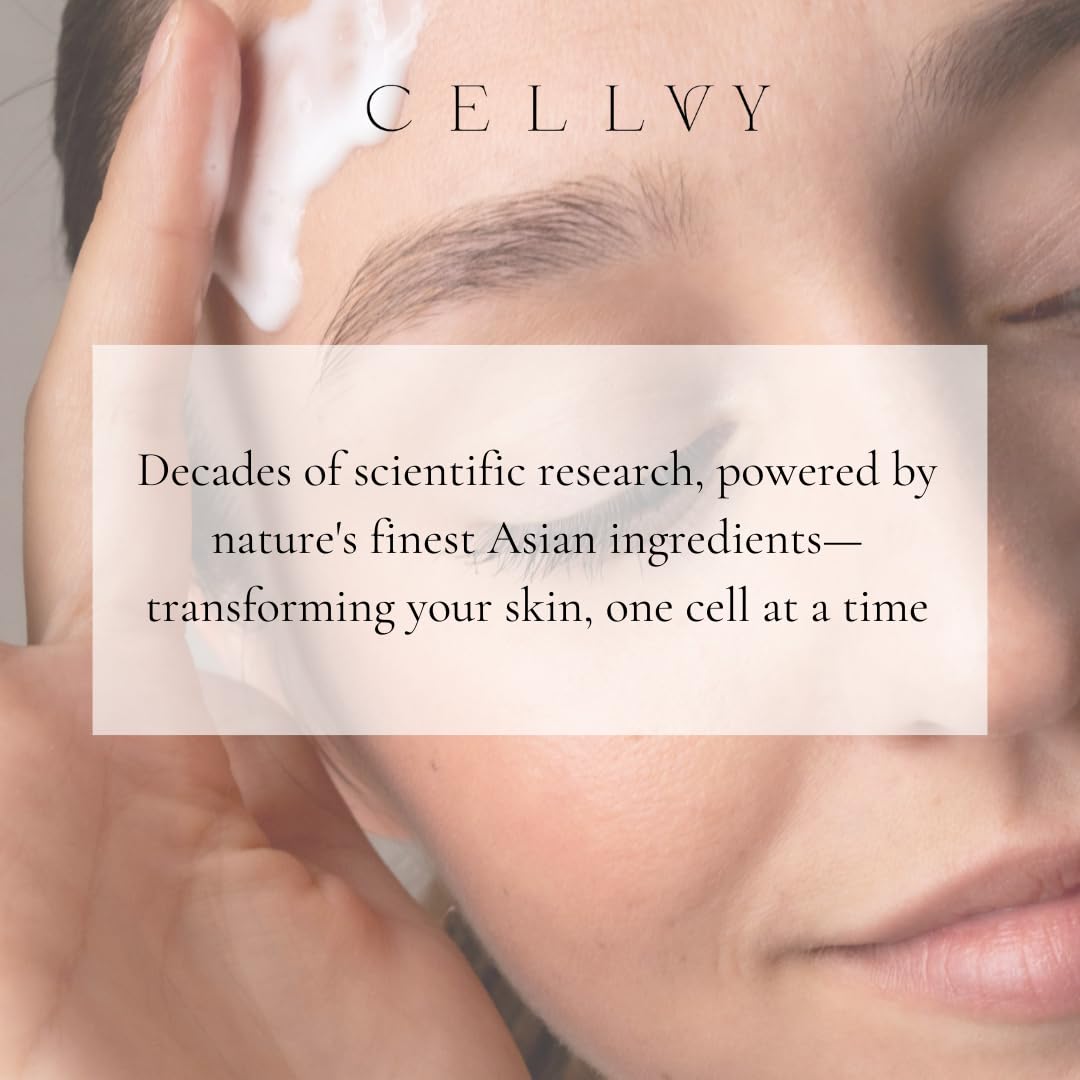 CELLVY Hydrating Moisturizer w/Moroccan Argan Tree Stem Cells, Squalane & Antioxidants, Lightweight Anti-Aging Face Cream, Firms, Repairs