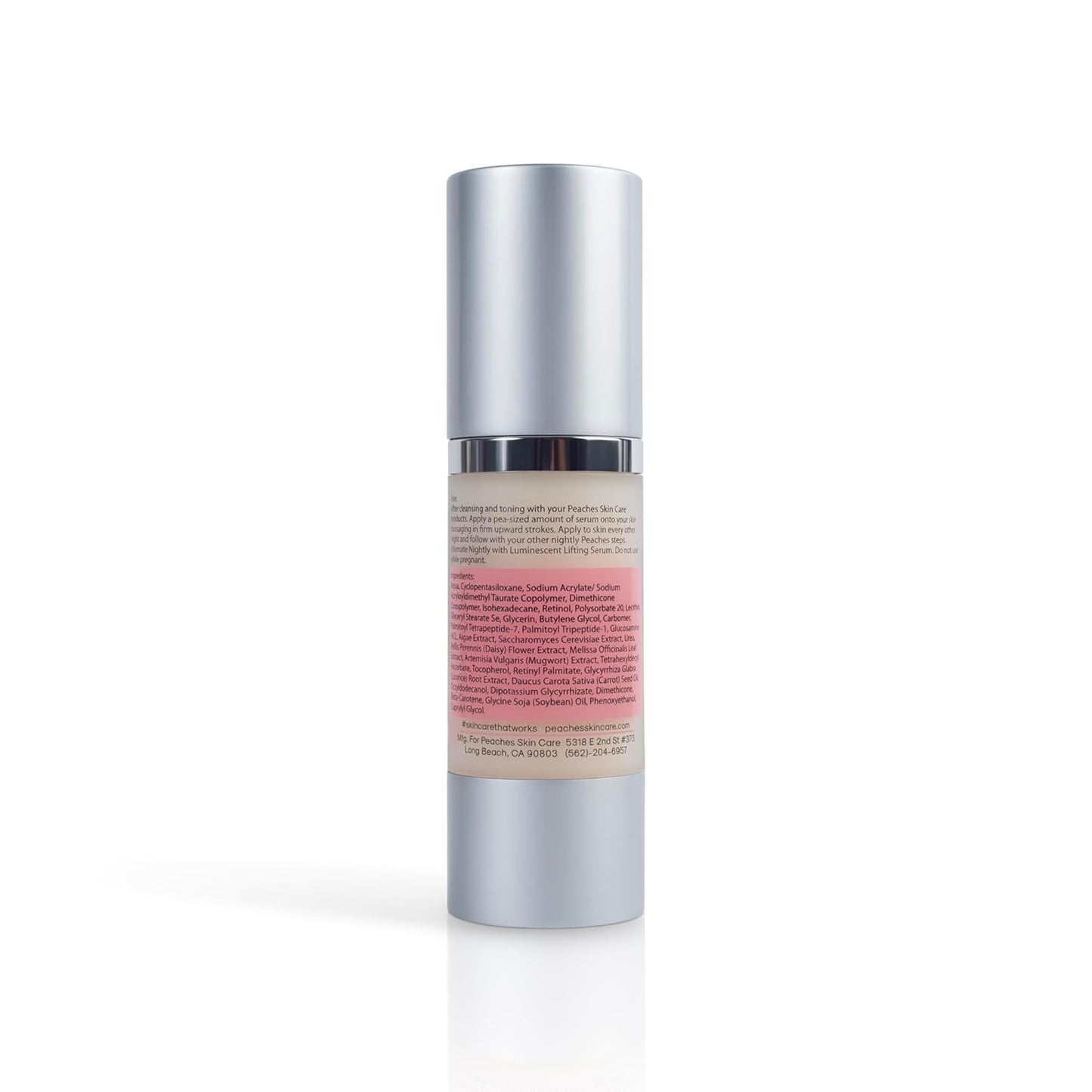 Retinol Serum for Face – Vitamin A Concentrate to Support Radiant, Even-Looking Skin – Plant-Based Facial Formula – Ageless Night Serum (1 oz)