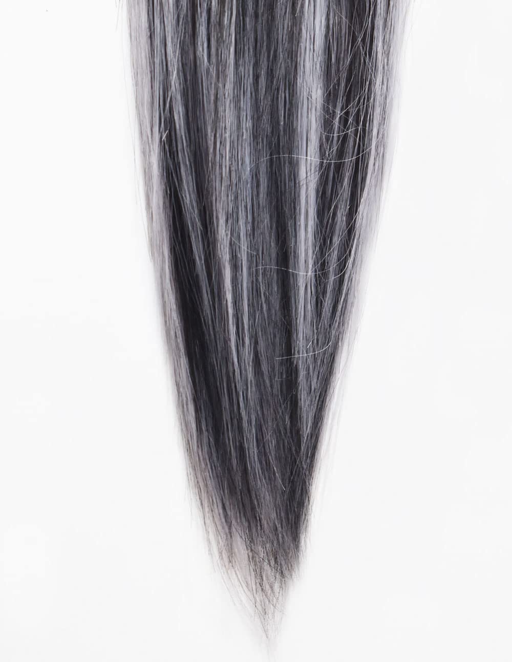 Hihglight Human Hair Bundle Brown and Grey Grade 8A Brazilian Remy Hair 3 Bundle With Dark Roots Unprocessed Virgin Hair Straight Brown Hair Bundles 28 28 28 Inch