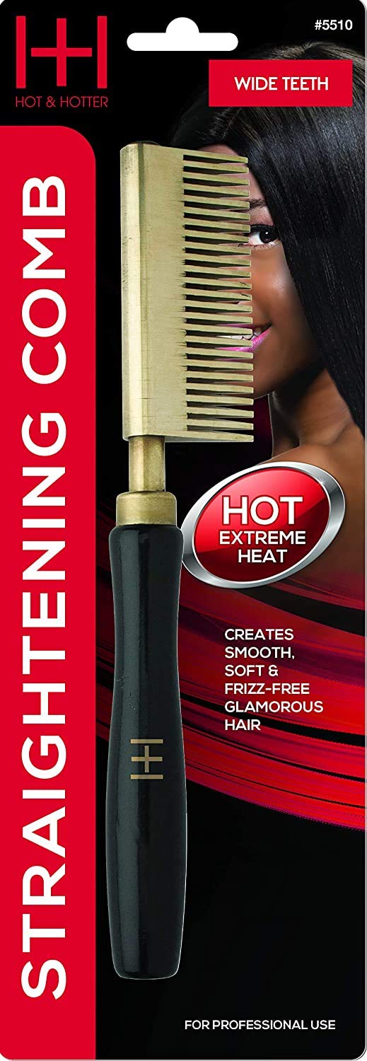 Annie Straightening Comb, Wide Teeth