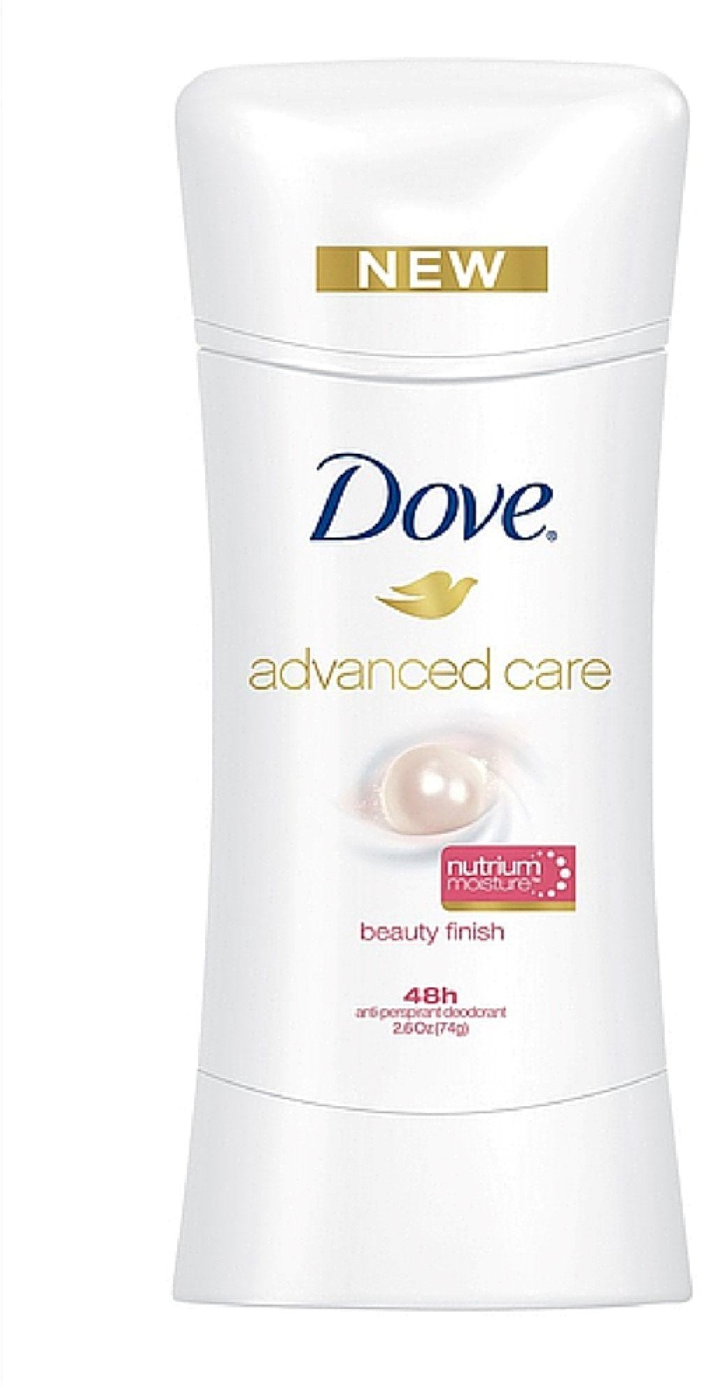 Dove Advanced Care Anti-Perspirant Deodorant, Beauty Finish 2.6 oz (Pack of 7)