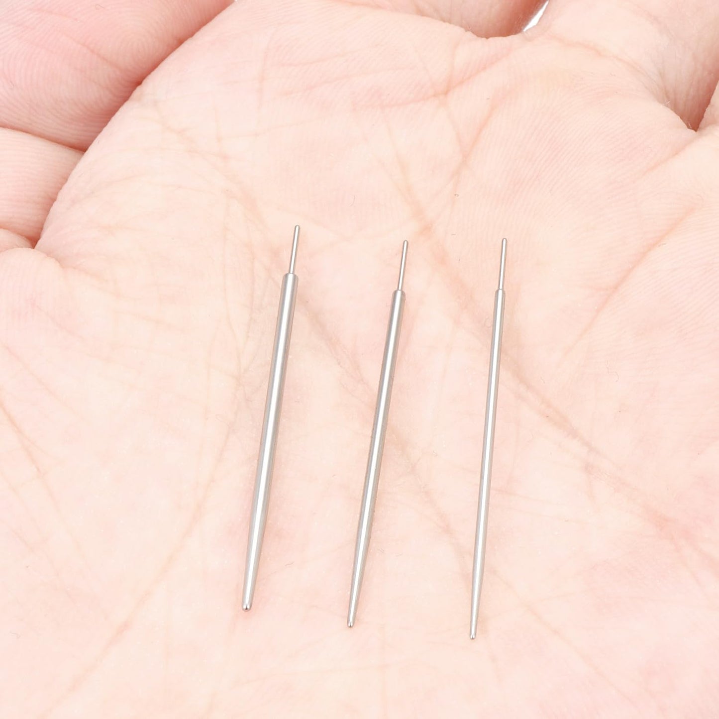 Lcolyoli Piercing Taper Titanium Nose Piercing Kit Ear Piercing Kit 20G 18G 16G Threadless Piercing Changing Tool Insertion Tool for Nose Lip Monroe Ear Tragus Helix Stretching Assistant Tool
