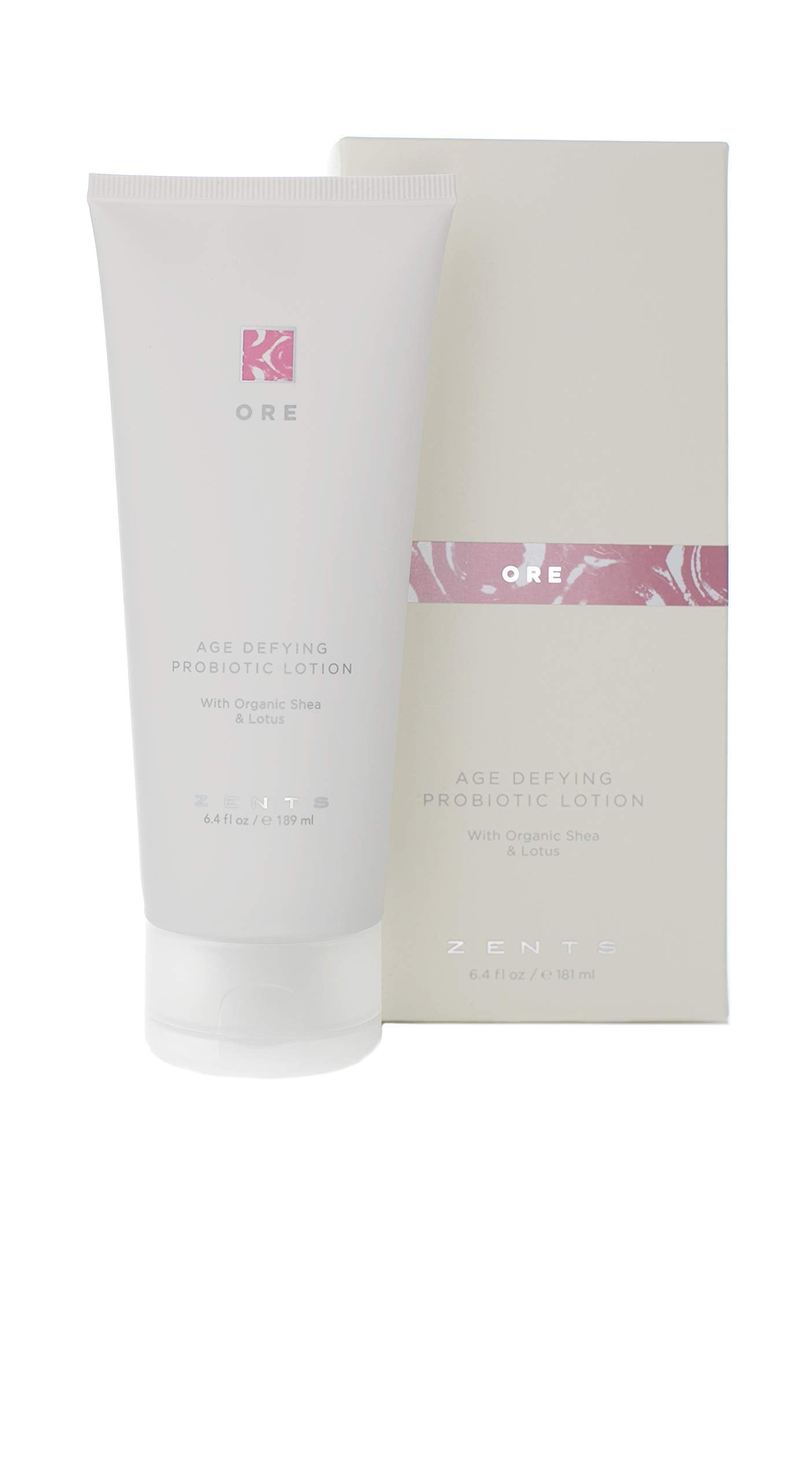 Zents Body Wash and Lotion Set, Ageless Aloe Moisture Body and Hand Wash, Age Defying Probiotic Body and Hand Lotion, Cleanse, Moisturize and Nourish Dry Skin, A Powerful Skin Healing Duo (Ore)