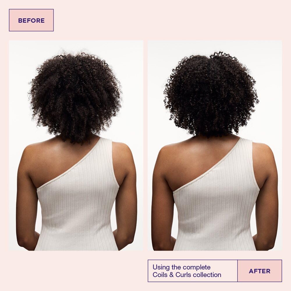 Maria Nila Coils & Curls Oil-In-Cream, 3.4 Fl Oz, For Curly & Wavy Hair, Jojoba oil to Stay Hydrated while Washing, Shea butter for Curl Enhancement, 100% Vegan