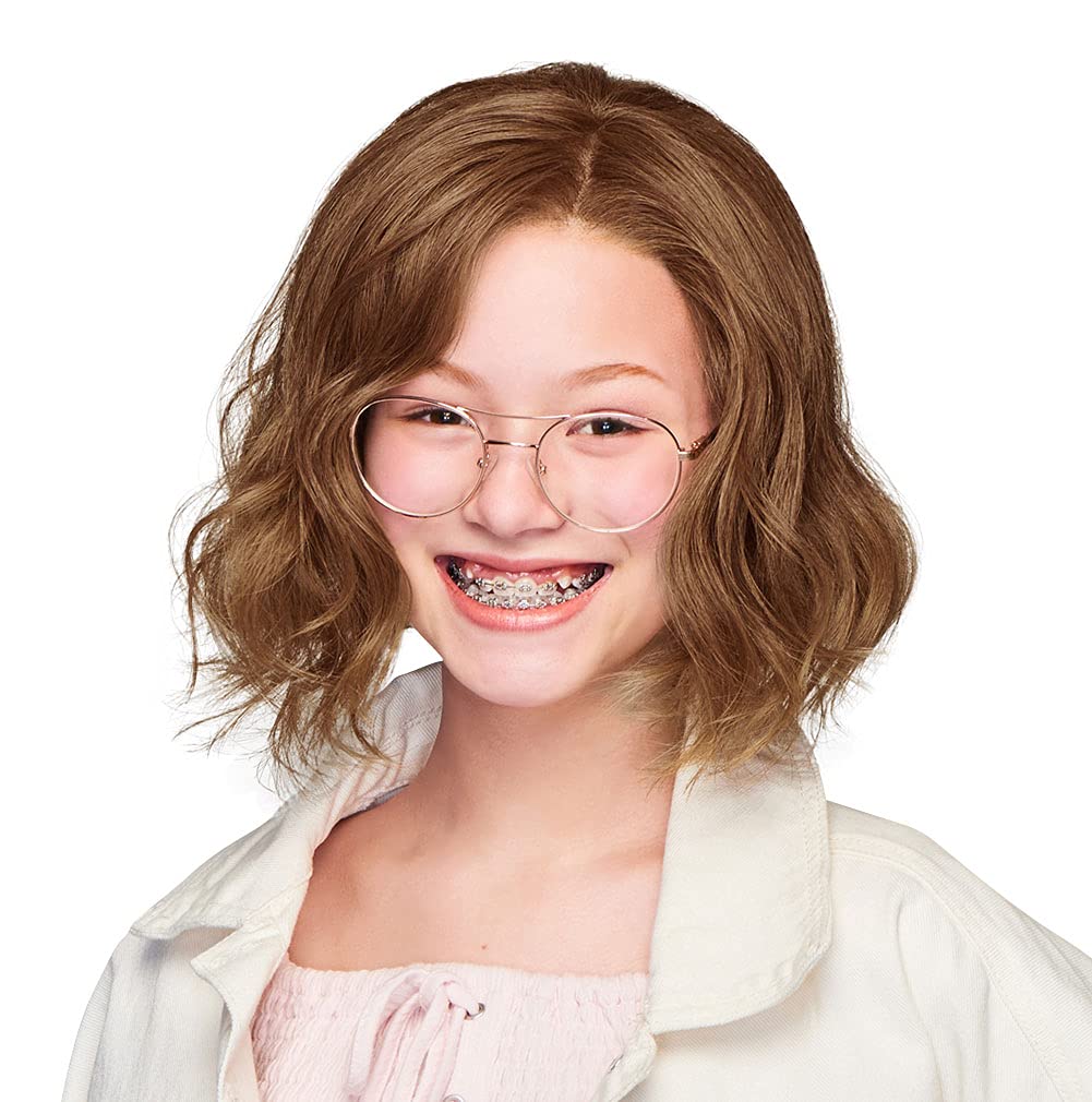 Hairuwear Hairdo Kidz Tousled With Love Shoulder Length Wavy Children's Wig, Ultra Petite Cap Size, R27T Ginger Red