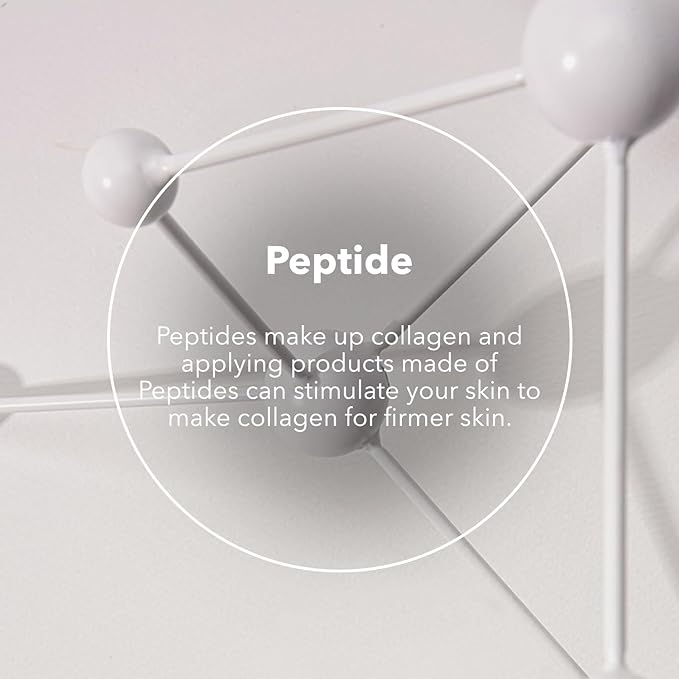 The Potions Peptides Serum for Face – Customizable Peptide Ampoule (Personalized Skincare), Peptidos, Collagen-Boosting (Minimalist Formula), Hydrating & Firming, 0.67 fl oz