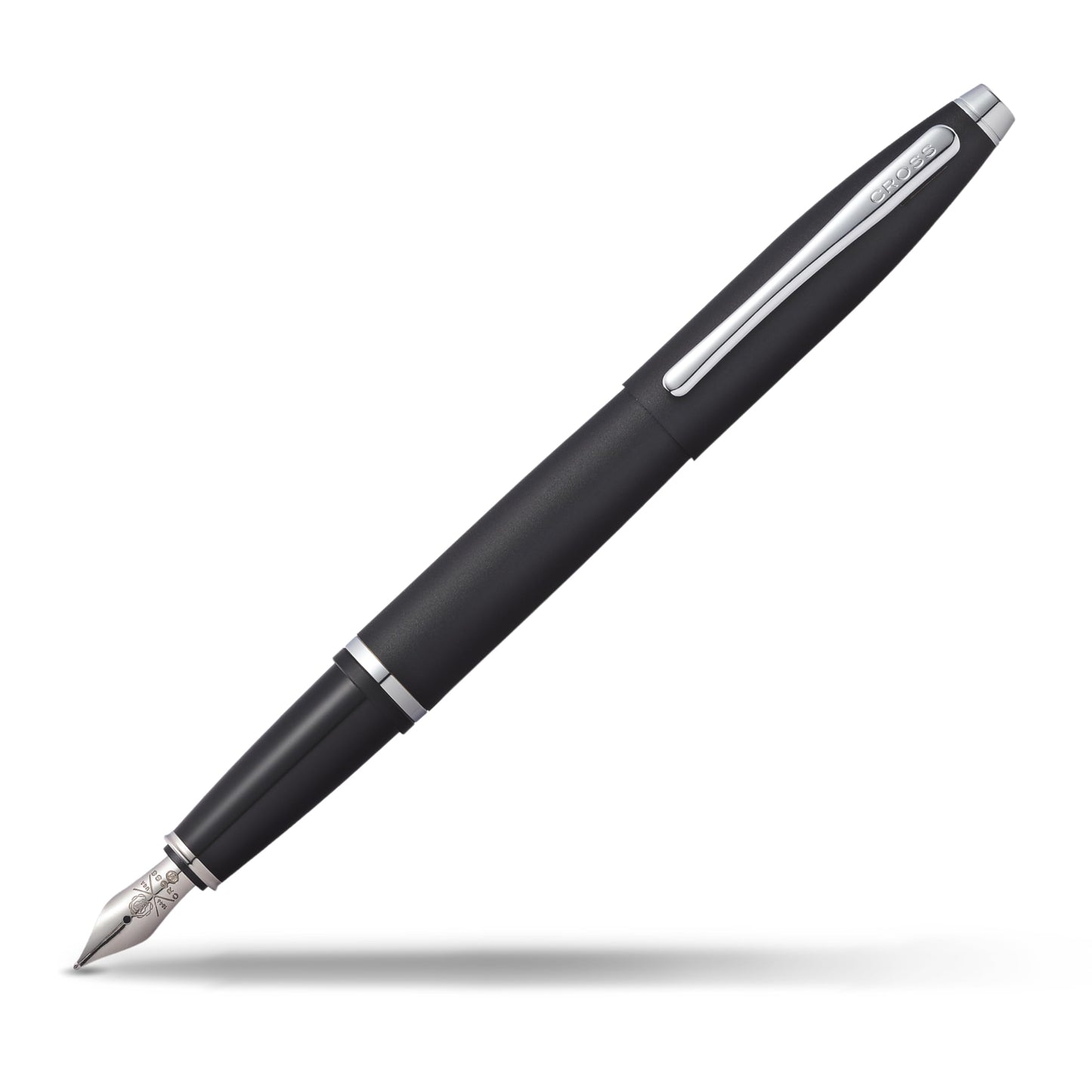 Cross Calais Refillable Gel Ink Rollerball Pen, Medium Rollerball, Includes Premium Gift Box - Matte Metallic Blue