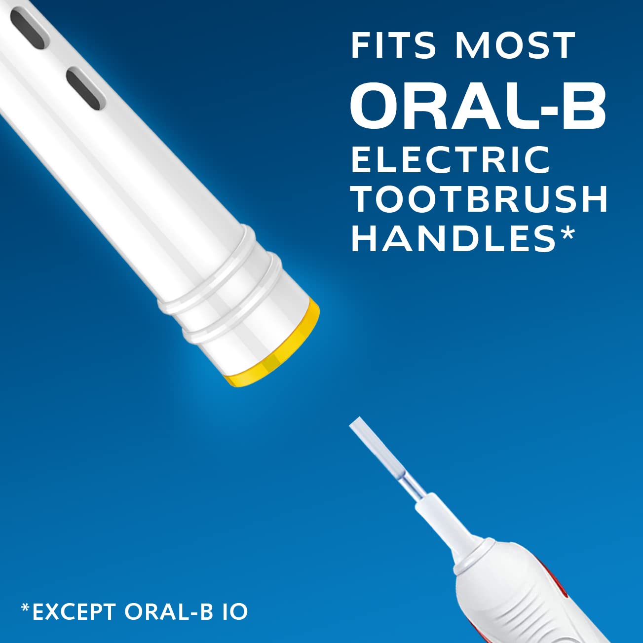 Whuppsi Replacement Toothbrush Heads Fit for Oral B Electric Toothbrushes, 4PCS, Soft Ultrathin Bristles for Pro Gum Care, Refills for Braun Model 3756 3757 3744 3765 3738 4729 4739