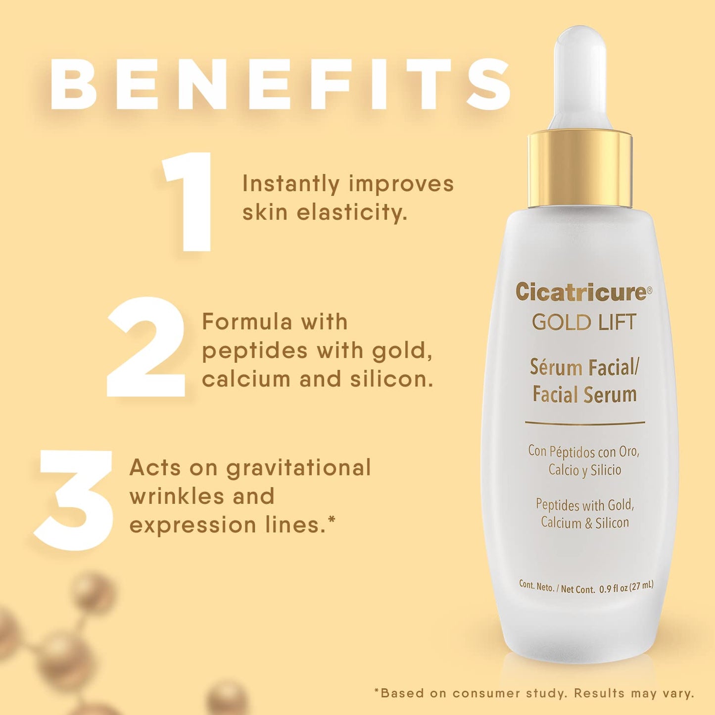 CICATRICURE - GOLD SERUM (PACK OF 3)