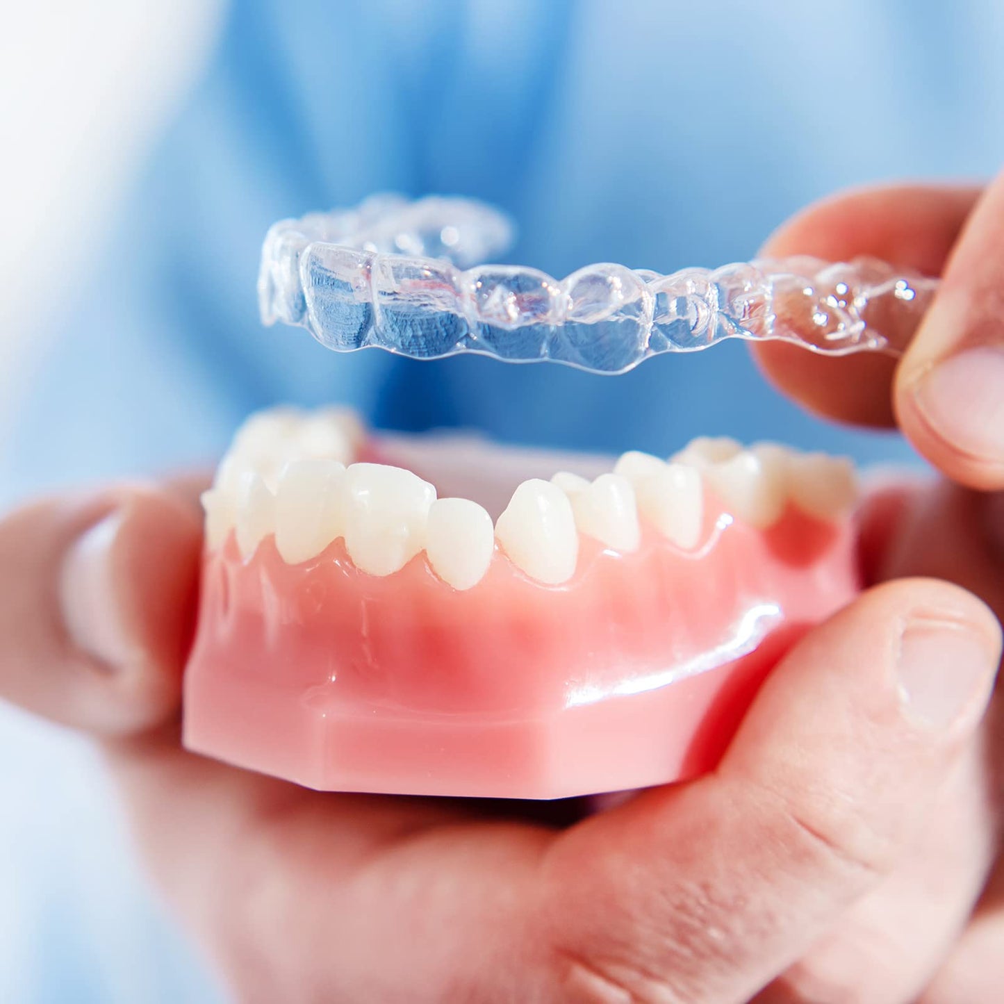 Dental Soft Splint 10pcs, 2.0 mm Dental Lab Splint Thermoforming Material for Vacuum Forming Machine 5'' x 5''
