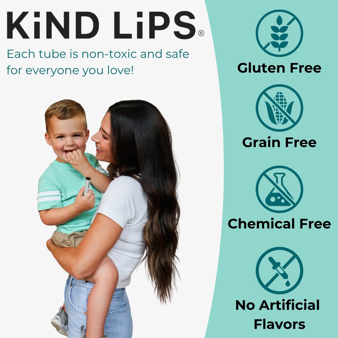 USDA Organic Lip Balm Georgia Peach 3 Pack – 100% Natural, Cruelty-Free Moisturizer with Organic Beeswax & Shea Butter – Hydrating Lip Care for Dry Lips – Non-Toxic – Gift for All Woman Men Kids