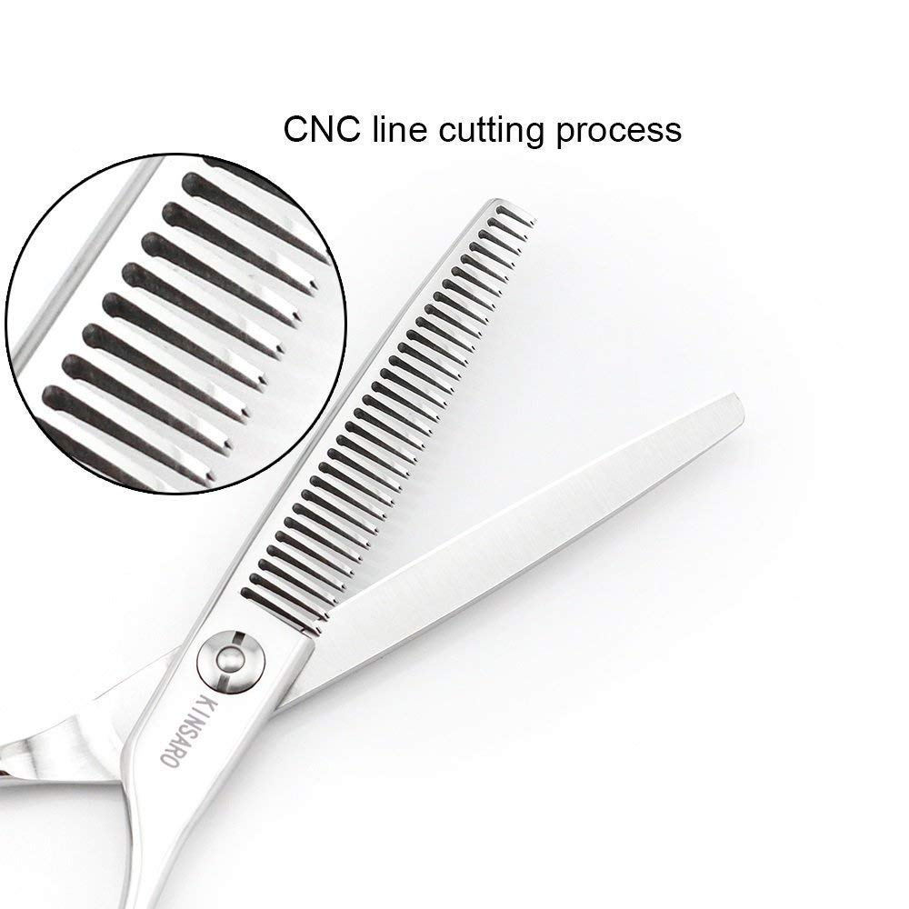 6 INCH Hair Cutting Scissors and 6 INCH Hair Thinning Scissors Barber Scissors Hairdressing Scissors Kinsaro