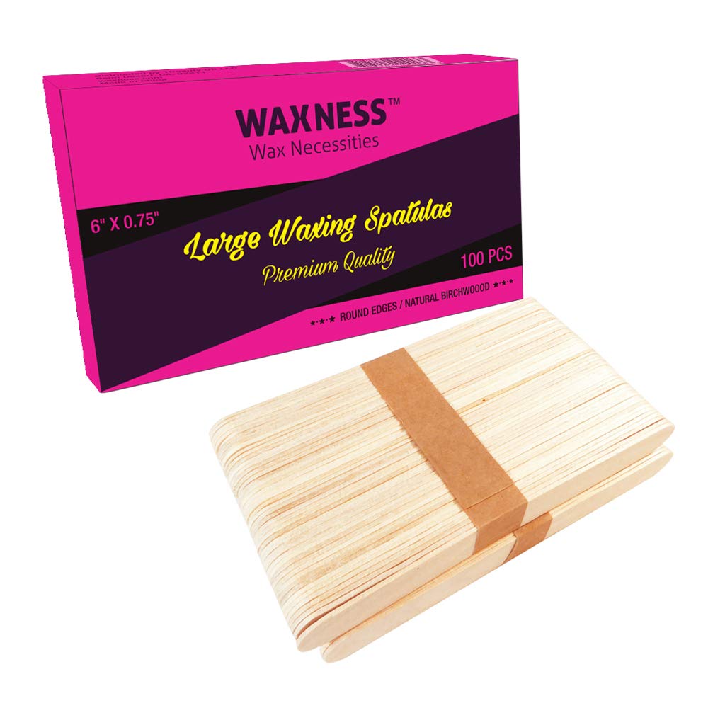 Waxness Premium Luxury Polymer Blend Charcoal Waxing Kit with 1.1 Pound Wax Bag