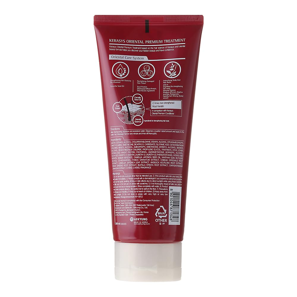 Kerasys Hair Clinic System ORIENTAL PREMIUM 6.8 fl oz / 200 ml (Treatment, 1-Pack)