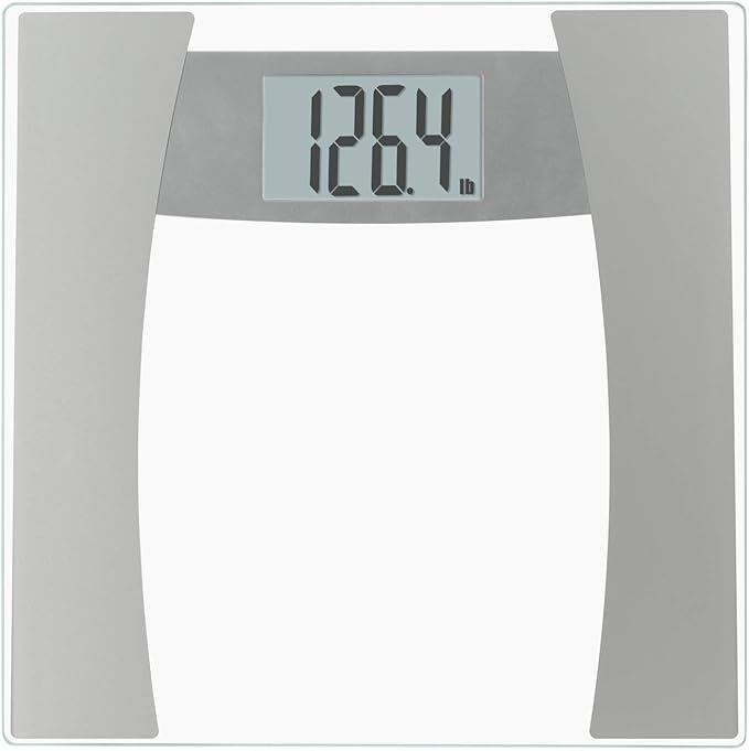 Digital Bathroom Scale, Silver