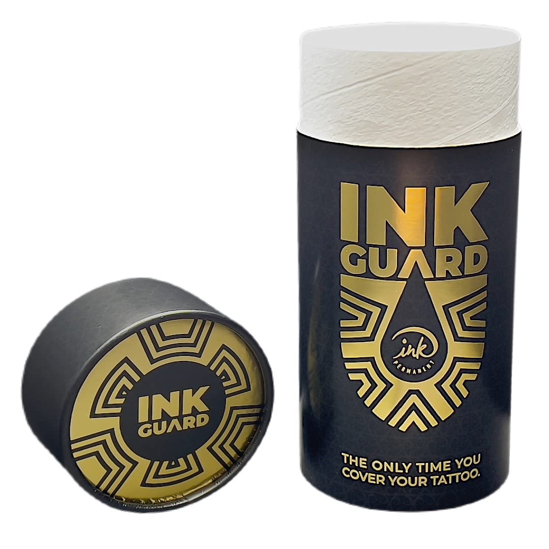 Ink Guard Tattoo Aftercare Bandage 6"x 32 Feet (11 yards)Tattoo Skin, Transparent, Waterproof, Extra Adhesive Second Skin, Tattoo Supplies Second Skin Tattoo with PET Backing on PU Tattoo Bandage Film