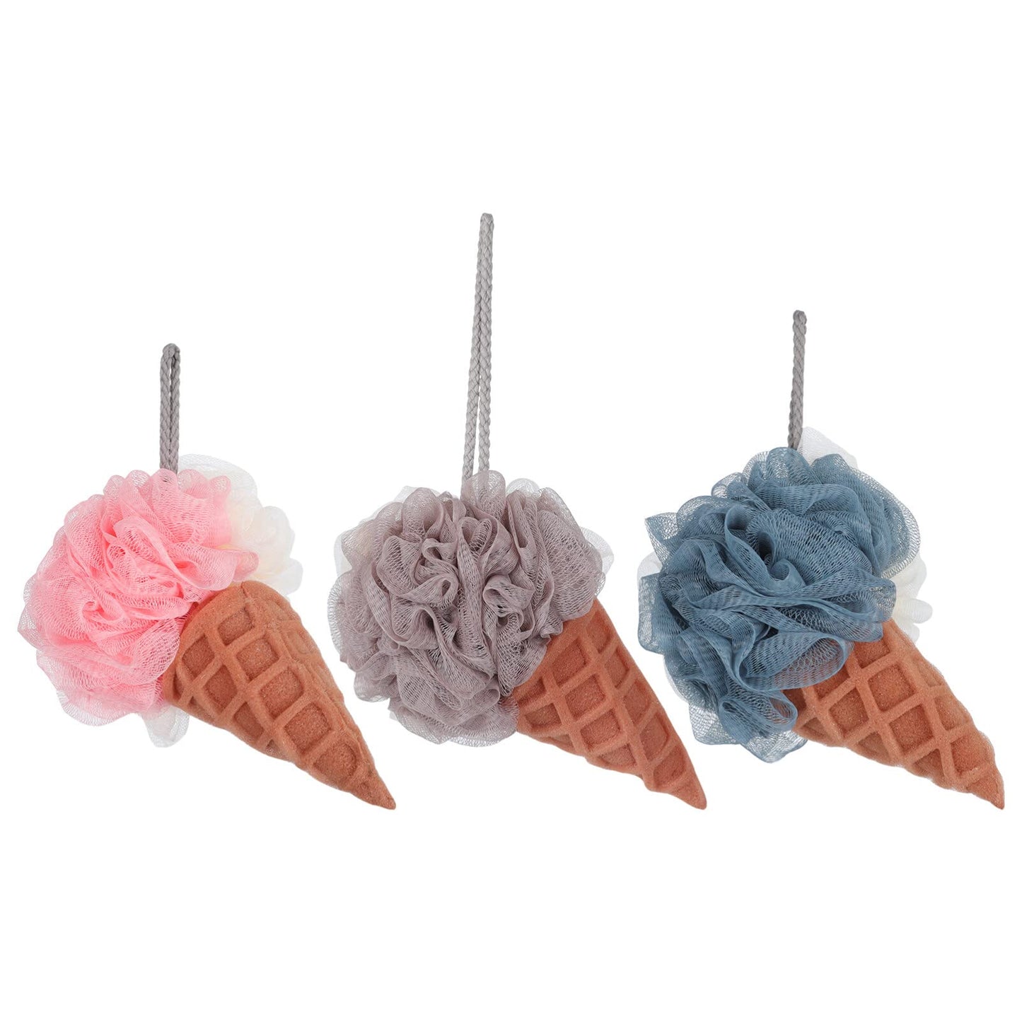 FRCOLOR 1pc Bath Ball Bath Supplies Cute Shower Sponge Bath Wash Bathroom Loofah Sponge Bath Mesh Pouf Shower Foaming Tools Sponge Shower Pouf Shower Towels or Child Clean