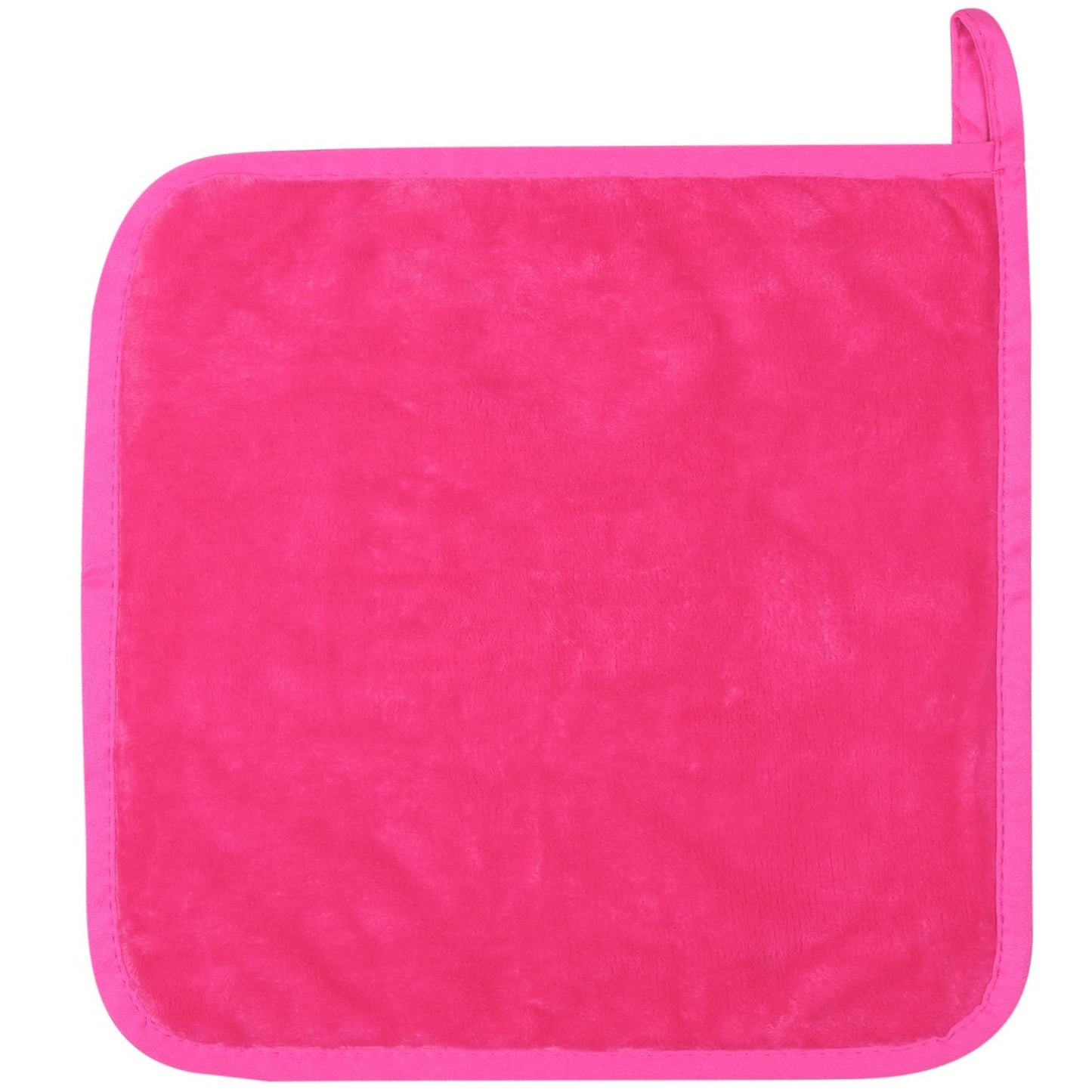 Lifaith Microfiber Makeup Removal Cloths Ultra Soft Facial Cloths, Pack Of 3, 12 x 12-Inch, Dark Pink
