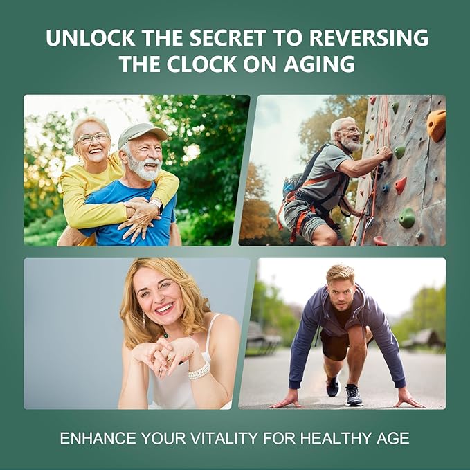 Nicotinamide Riboside, Liposomal Nicotinamide Riboside, Resveratrol Quercetin Supplement for Vitality, Anti Aging, Energy, Focus, Actual Addition