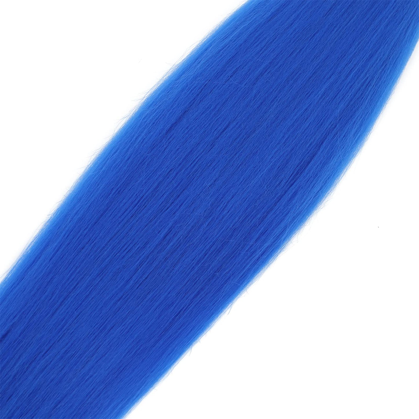 Dark Blue Pre stretched Braiding Hair, 26 Inches Box Braids Hair Extensions, 3 Packs Yaki Texture Braiding Hair Pre stretched