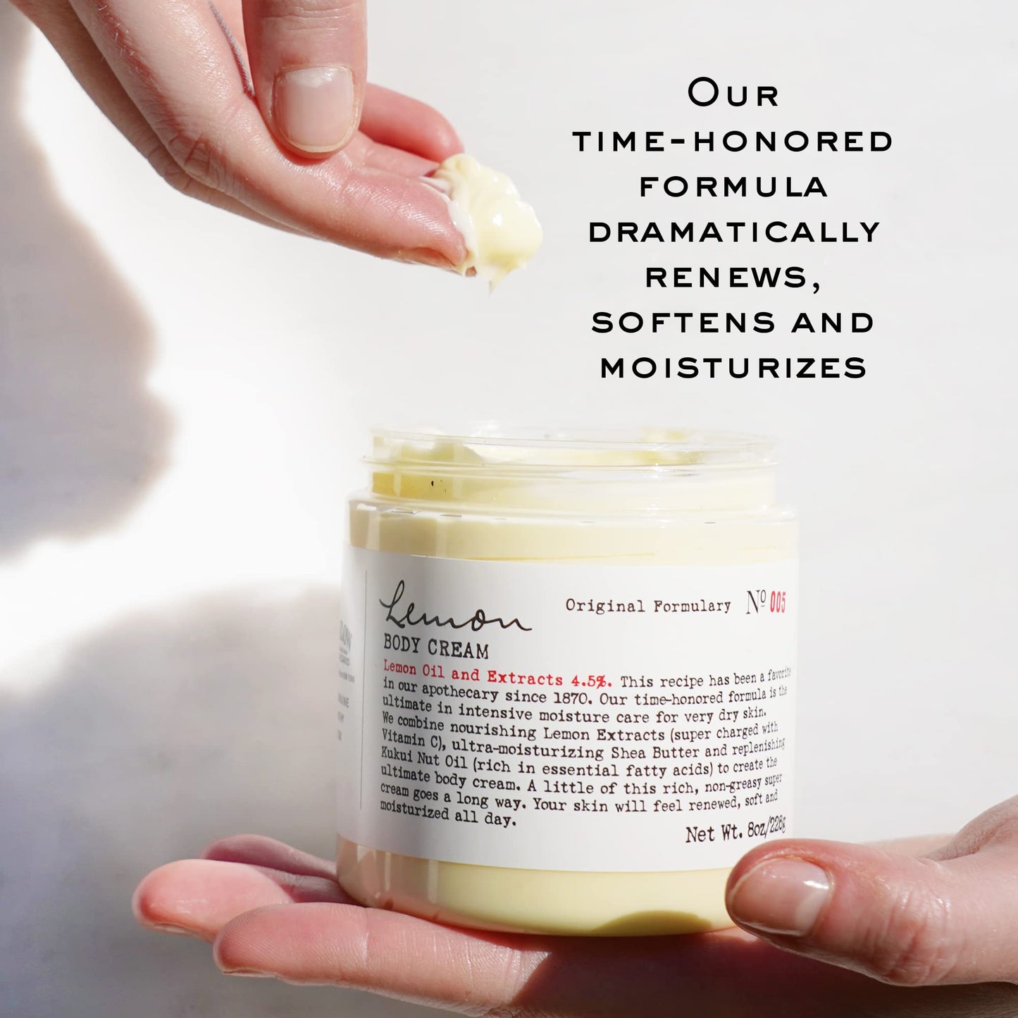 C.O. Bigelow Lemon Body Cream- No. 005, 32 oz. & Lemon Hand Treatment No. 1135, 3 oz.