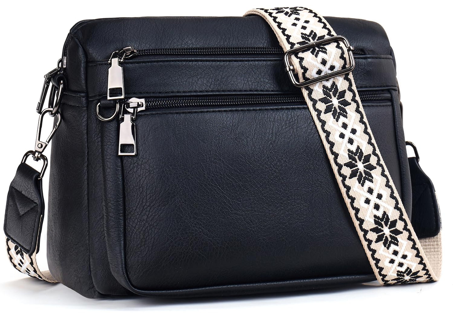 ATERITSSI Crossbody Purses for Women Trendy,Vegan Leather Crossbody Bags,Cell Phone Camera Shoulder Handbags with Card Slots