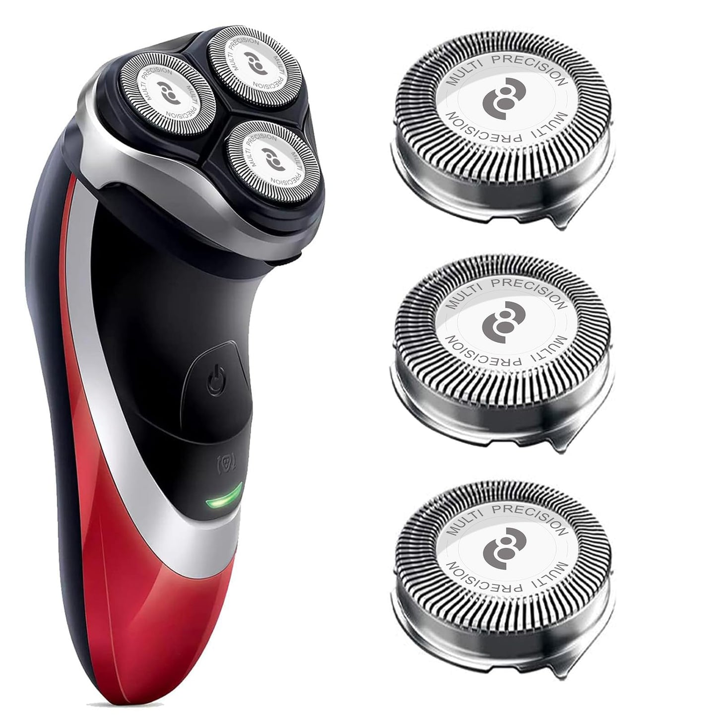 HQ8 Replacement Heads Compatible with Philips Norelco Aquatec Shavers, Razor Blades Suitable for Aquatec Heads, HQ8 Heads (3-pc Pack)