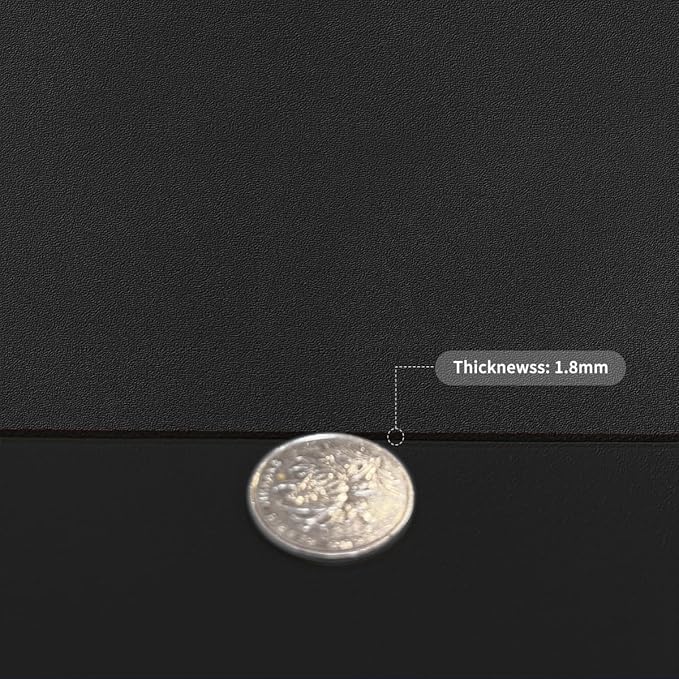 Table Cover - 30x64 Inch Waterproof Easy to Clean Can Conceal Flaws Protector The Table Top from Scratches Used for Dining (Black+Black 30x64)