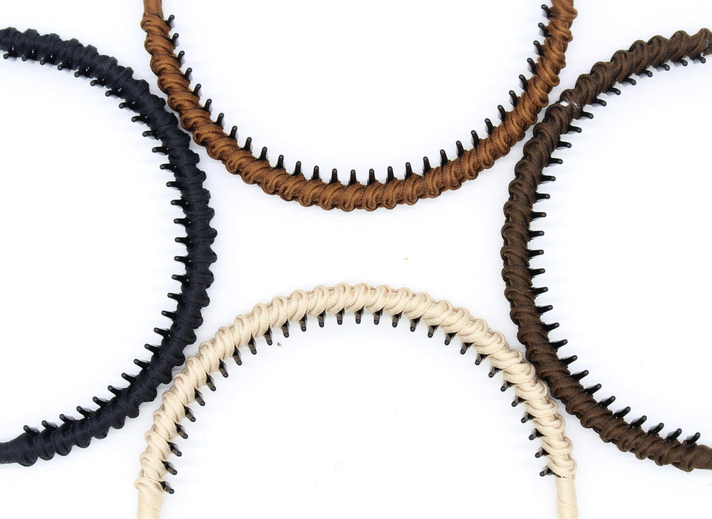 JOBAND Spa Headbands for Washing Face or Facial.Can easily solve the problem of short hair on the forehead fashionable hair accessories are suitable for friends gatherings and shopping（A pack of 4）