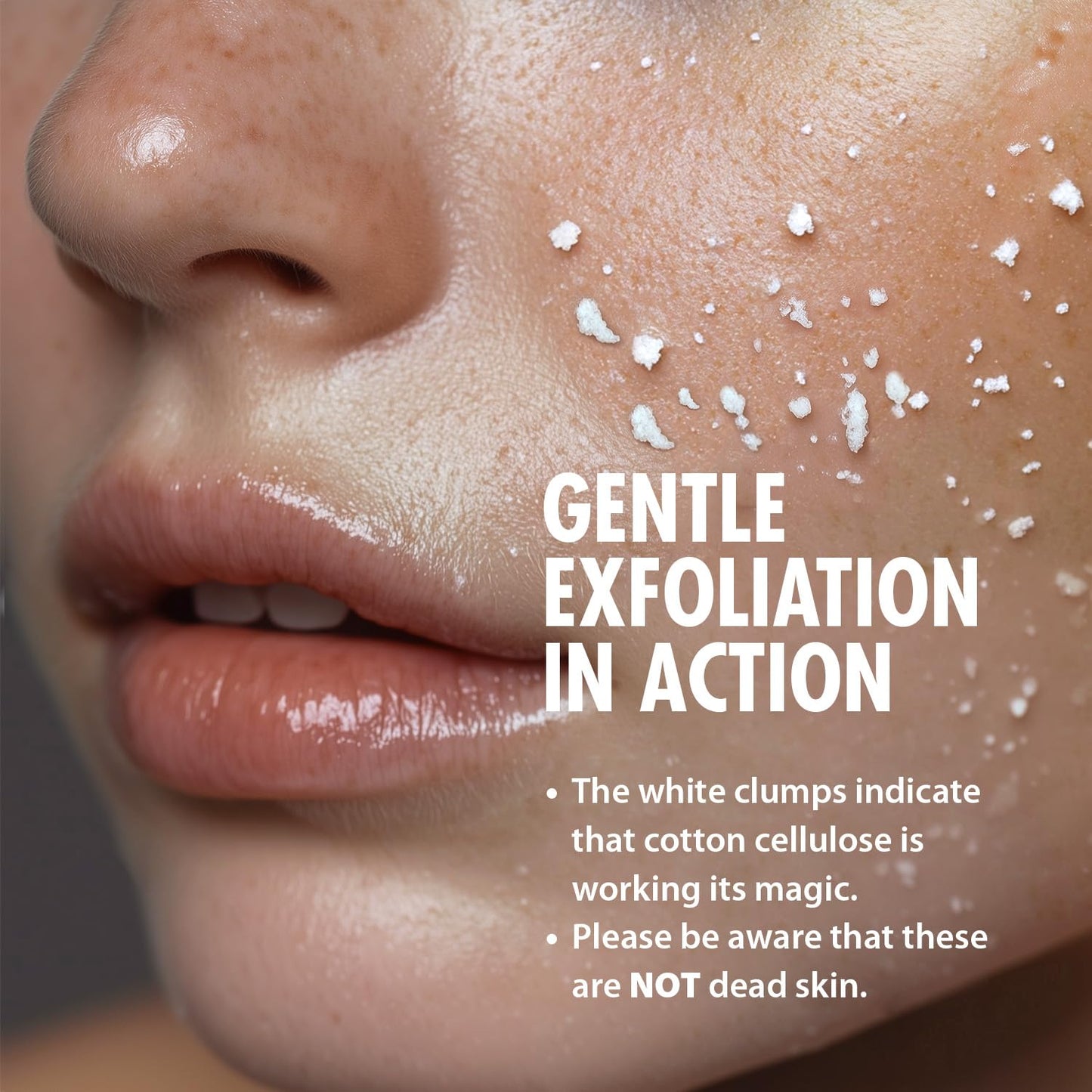 Ebanel Exfoliating Face Scrub Peeling Gel, Brightening Moisturizing Gentle Face Wash, Face Exfoliator Dead Skin Remover with Aloe, Vitamin C, Coconut Oil