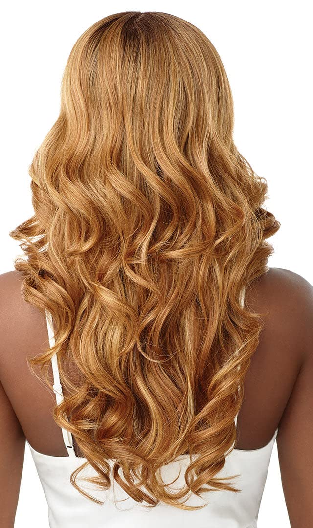 Outre HD Lace Front Wig Perfect Hairline Fully Hand-Tied 13X6 Lace Wig Evona (DRCHOCRM)