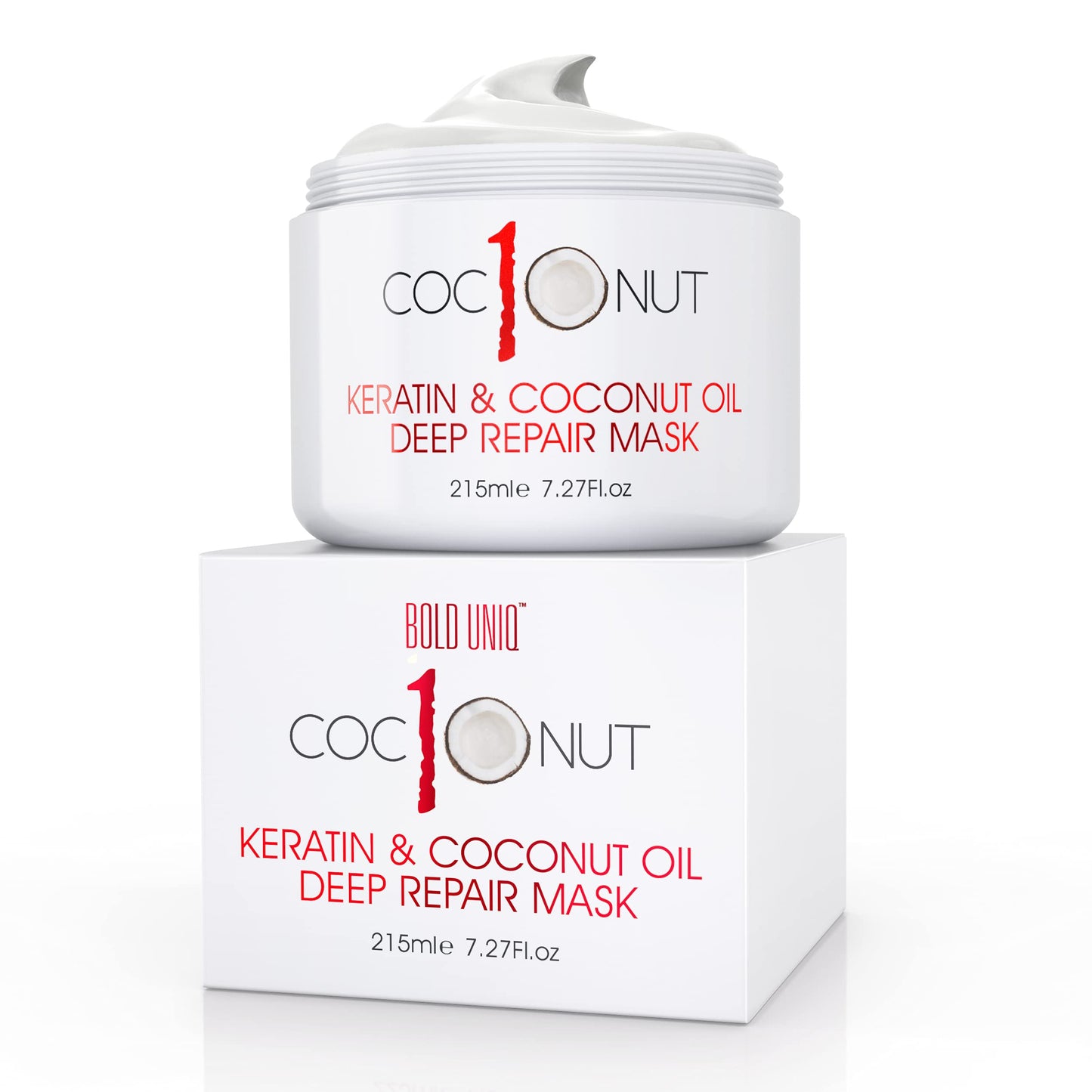 Purple Hair Mask - For Blonde, Platinum, Bleached, Silver, Gray, Ash & Brassy Hair, BoldPlex 3 Hair Treatment, and Coconut Hair Mask Bundle - Paraben & Sulfate free, Cruelty-free & Vegan