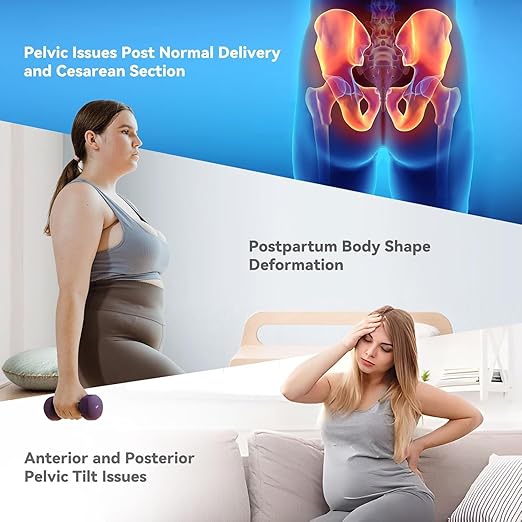 Sacroiliac SI Joint Hip Belt for Women Men-Alleviate Sciatica|Pelvic|Back|Lower Back Support, Pelvic Support Belt, Adjustable Lumbar Pain Relief, Trochanter Belt Blue, S(Hip Size 25-40")