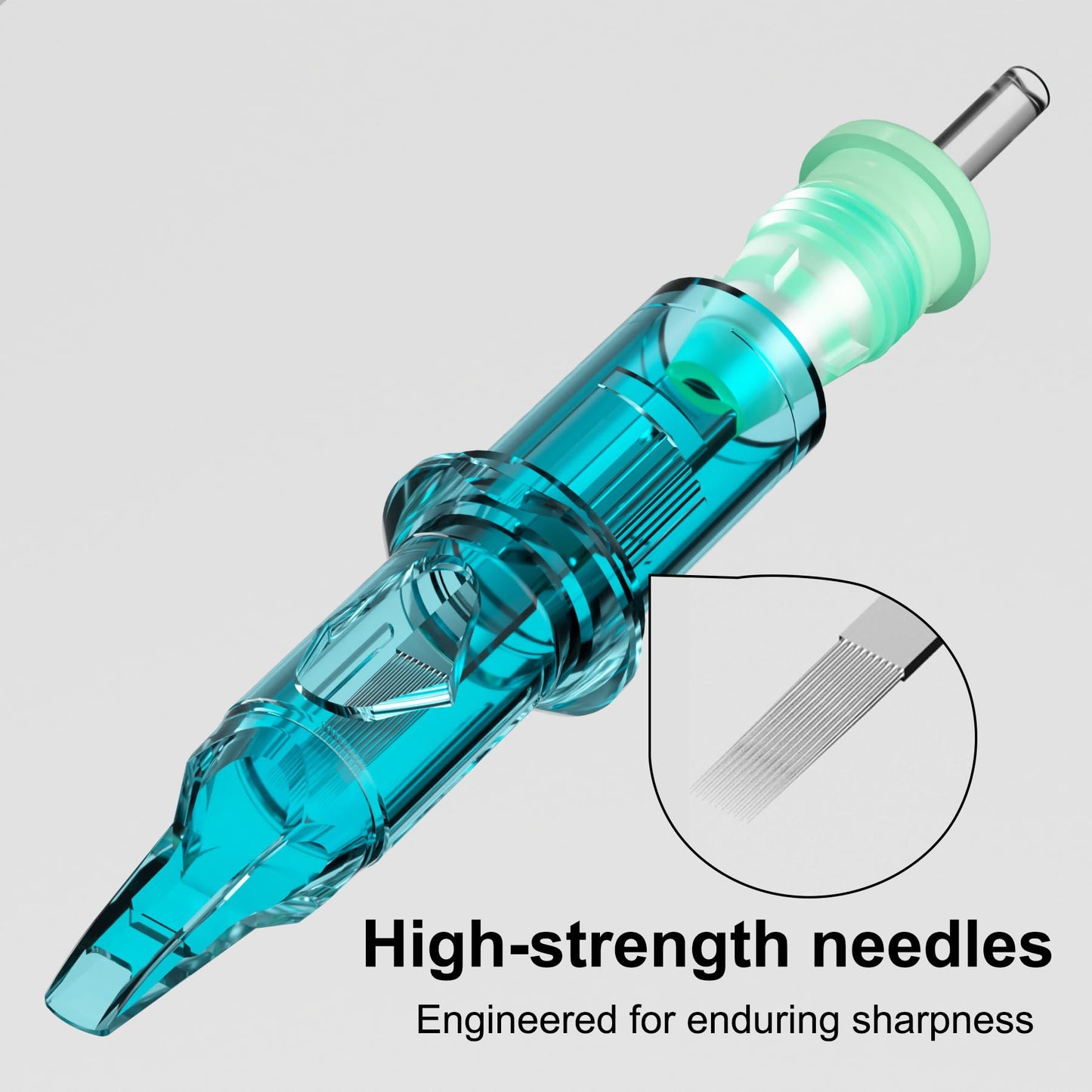 BIGWASP X Tattoo Cartridge Needles 1209RL - 20Pcs 9RL #12 Standard 0.35mm 9 Round Liner Disposable Tattoo Needles for Rotary Tattoo Machines