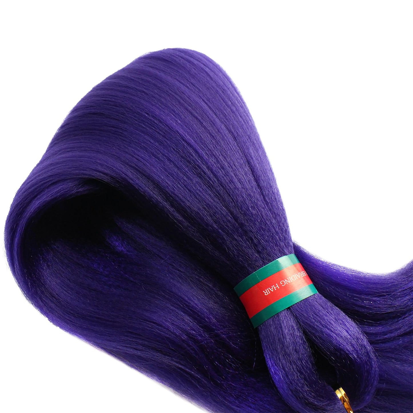 Lavender Purple Pre stretched Braiding Hair 8 Packs Pre feathered Braid Hair Extensions 30 Inches Hair Braids