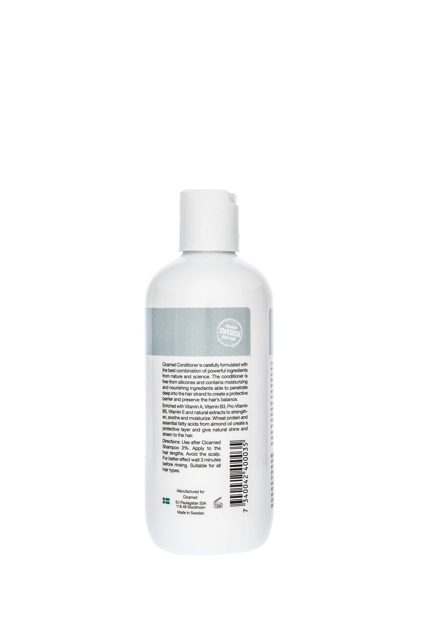 Hair Loss Treatment, Shampoo 3% Procapil and Conditioner Set, Cicamed Organic Science