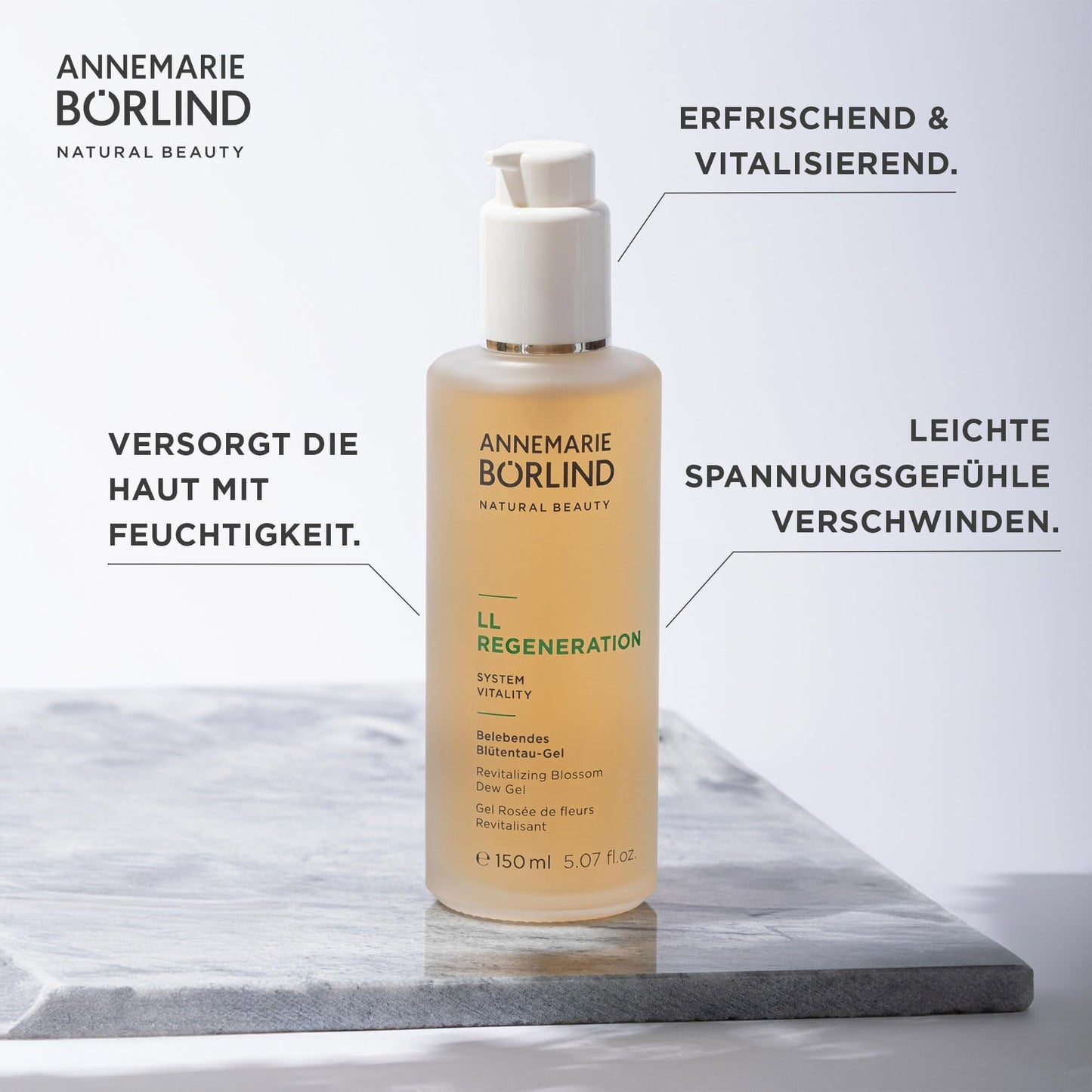 Annemarie Borlind Ll Regeneration System Vitality Revitalizing Blossom Dew Gel 5.07 Oz