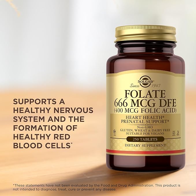 Folic Acid 400mcg 250 Tabs 3-Pack