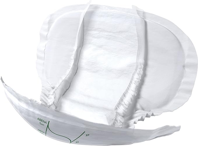 Abena San Premium Incontinence Pads, Heavy Absorbency, (Sizes 8 to 11), Size 9, 28 Count