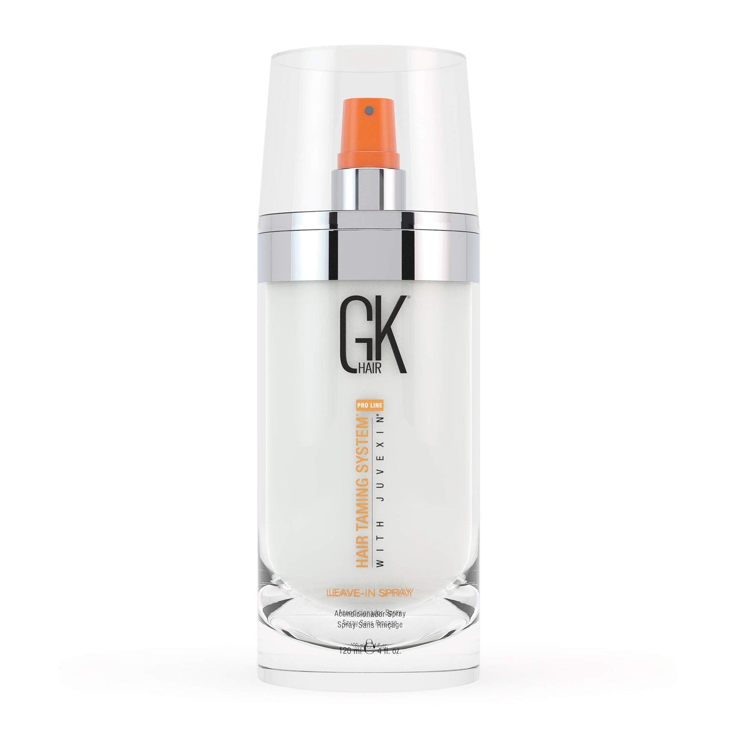 Global Keratin GK Hair Moisturizing Shampoo and Conditioner Set 300ml I Leave in Conditioner Spray (120ml/4 fl. oz)